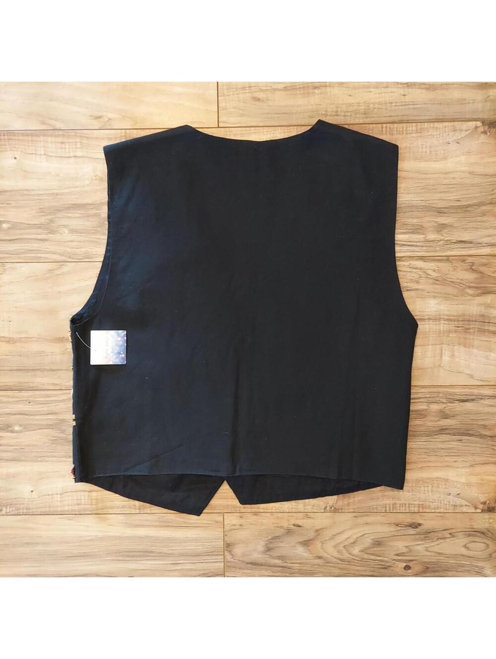 Jou Jou Women's Black and Multi Gilet - Picture 6 of 7
